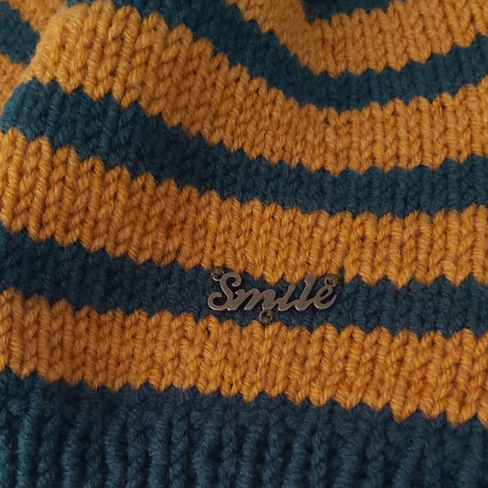 Smile - kötött sapka